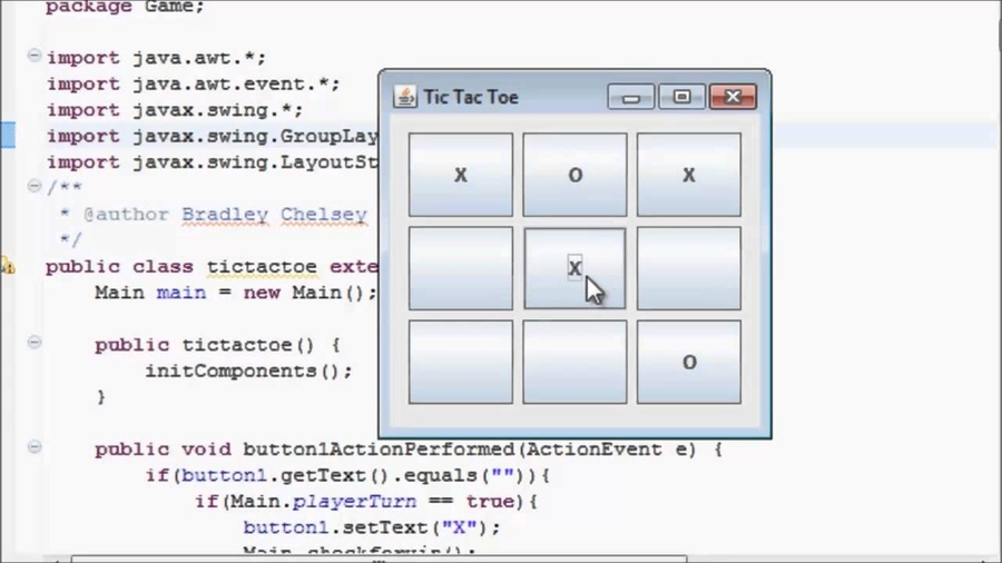 tic tac toe game in android studio source code